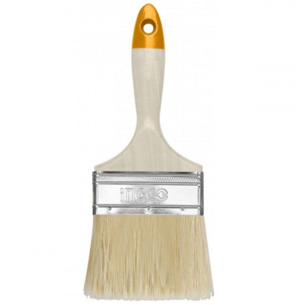 Ingco – Paint Brush – 4″ – 100mm – Wood Handle