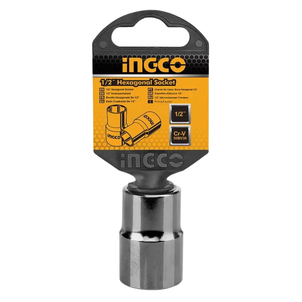 Ingco – HEX Socket – 1/2DR – 6PT – 27mm