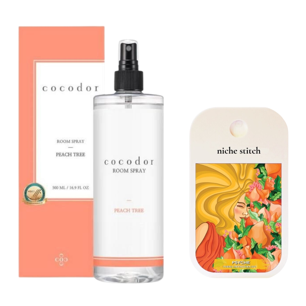 Cocod’or – Room Spray – Peach Tree and Pocket Perfume – Psyche