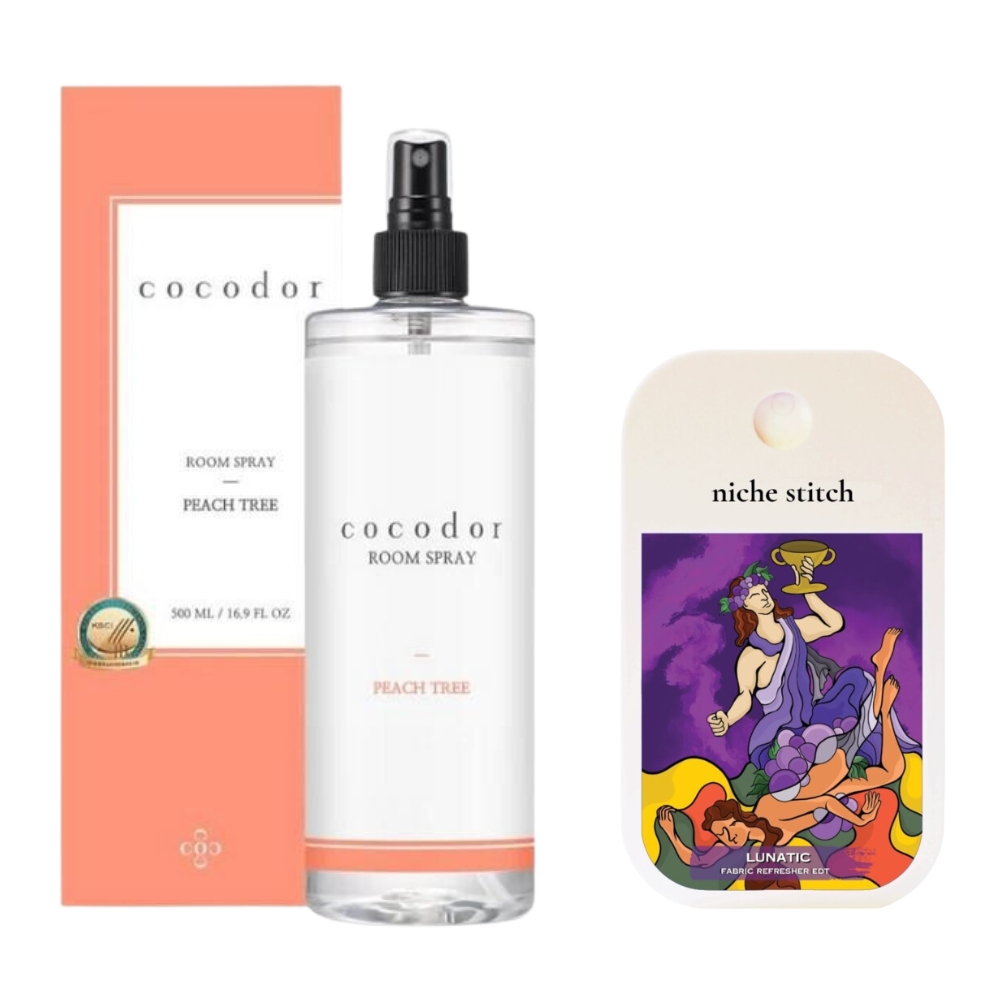 Cocod’or – Room Spray – Peach Tree and Pocket Perfume – Lunatic