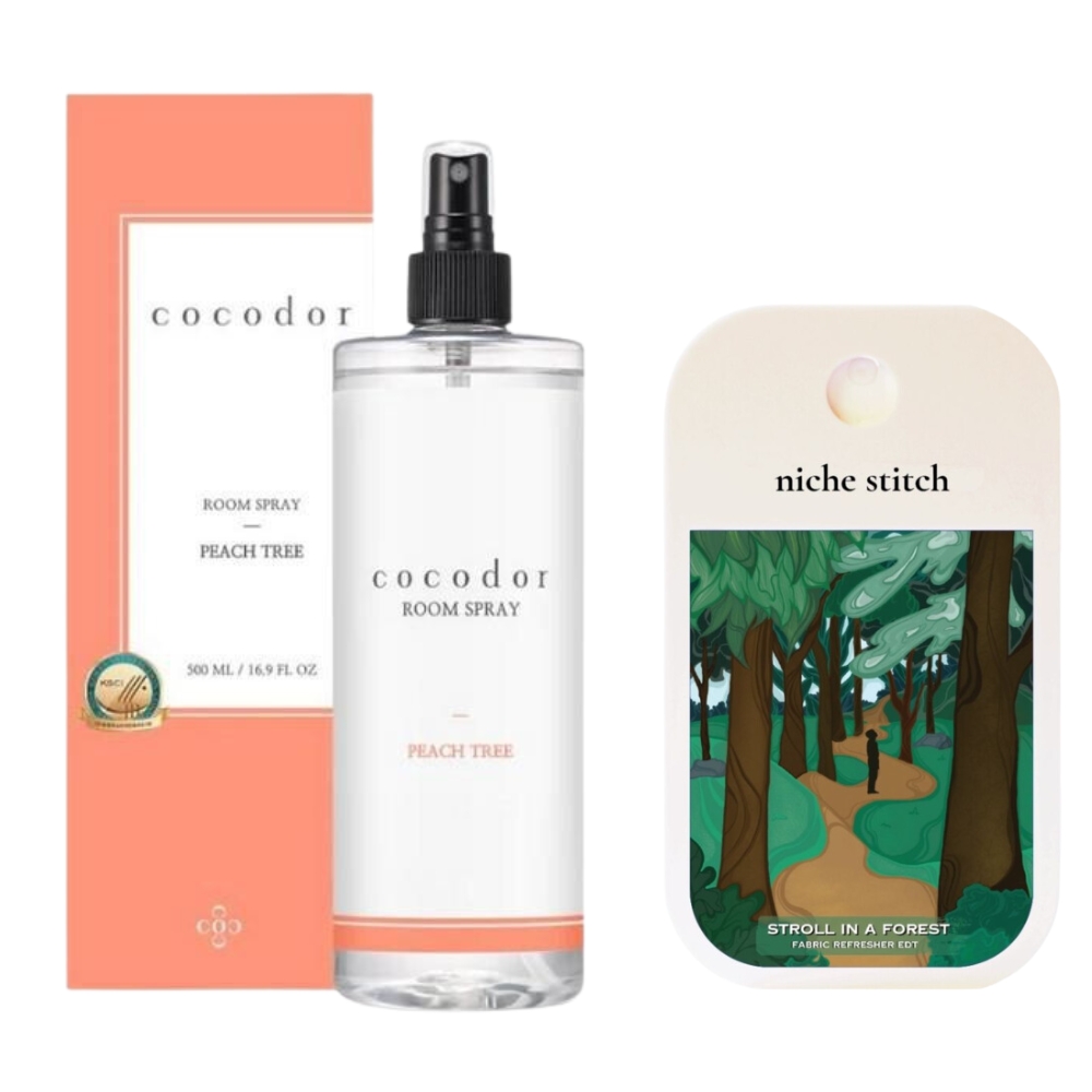 Cocod’or – Room Spray – Peach Tree and Pocket Perfume – Stroll In A Forest