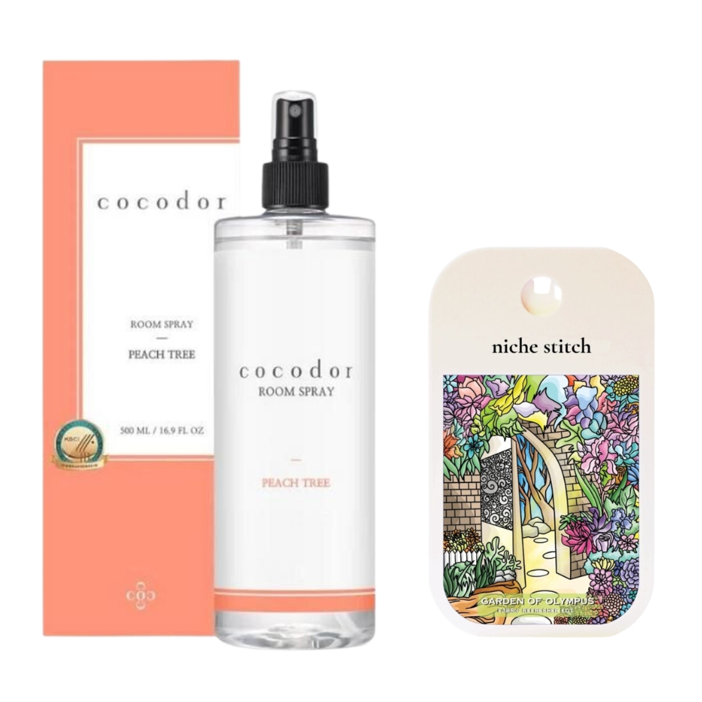 Cocod’or – Room Spray – Peach Tree and Pocket Perfume – Garden Of Olympus