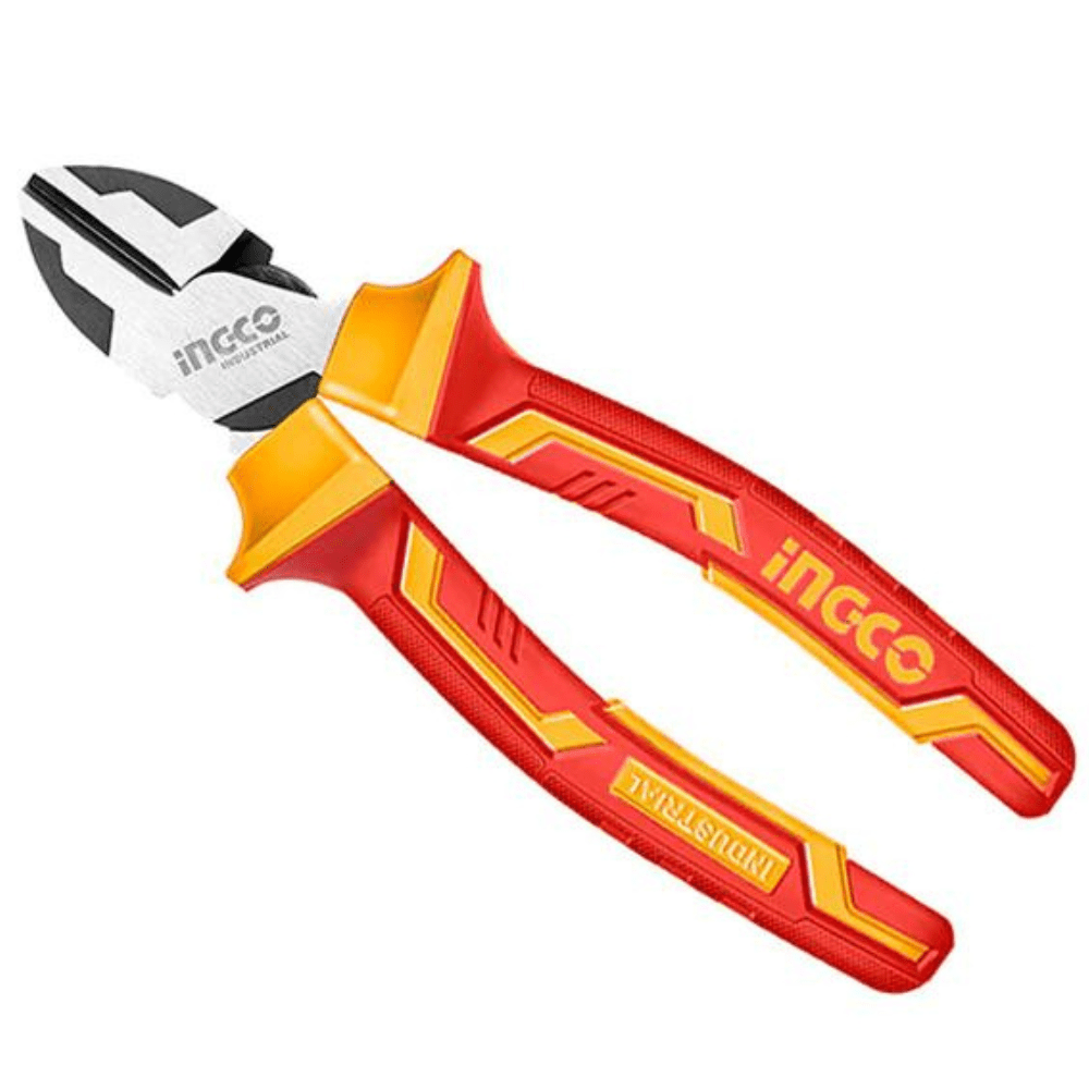Ingco – Insulated High Leverage Diagonal Cutting Pliers (1000 v) (160 mm)