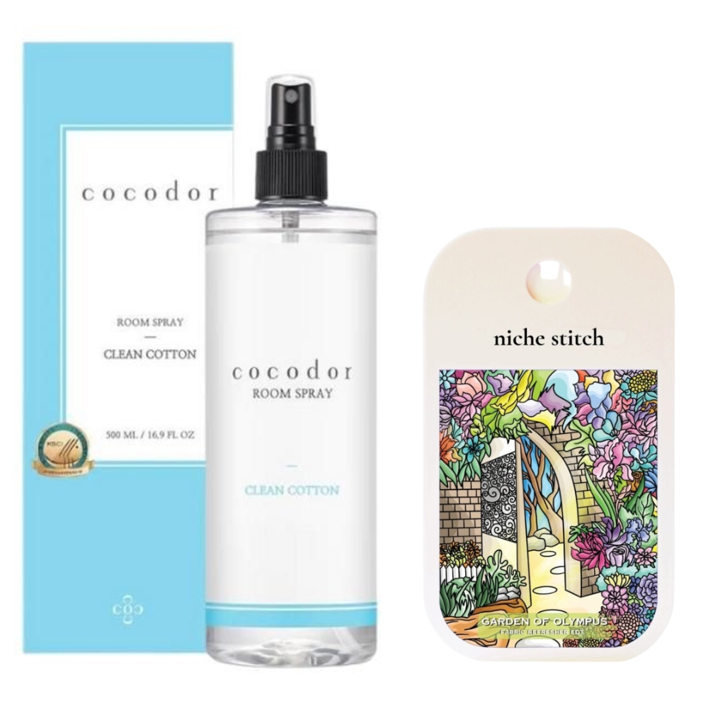 Cocod’or – Room Spray – Clean Cotton & Pocket Perfume – Garden Of Olympus