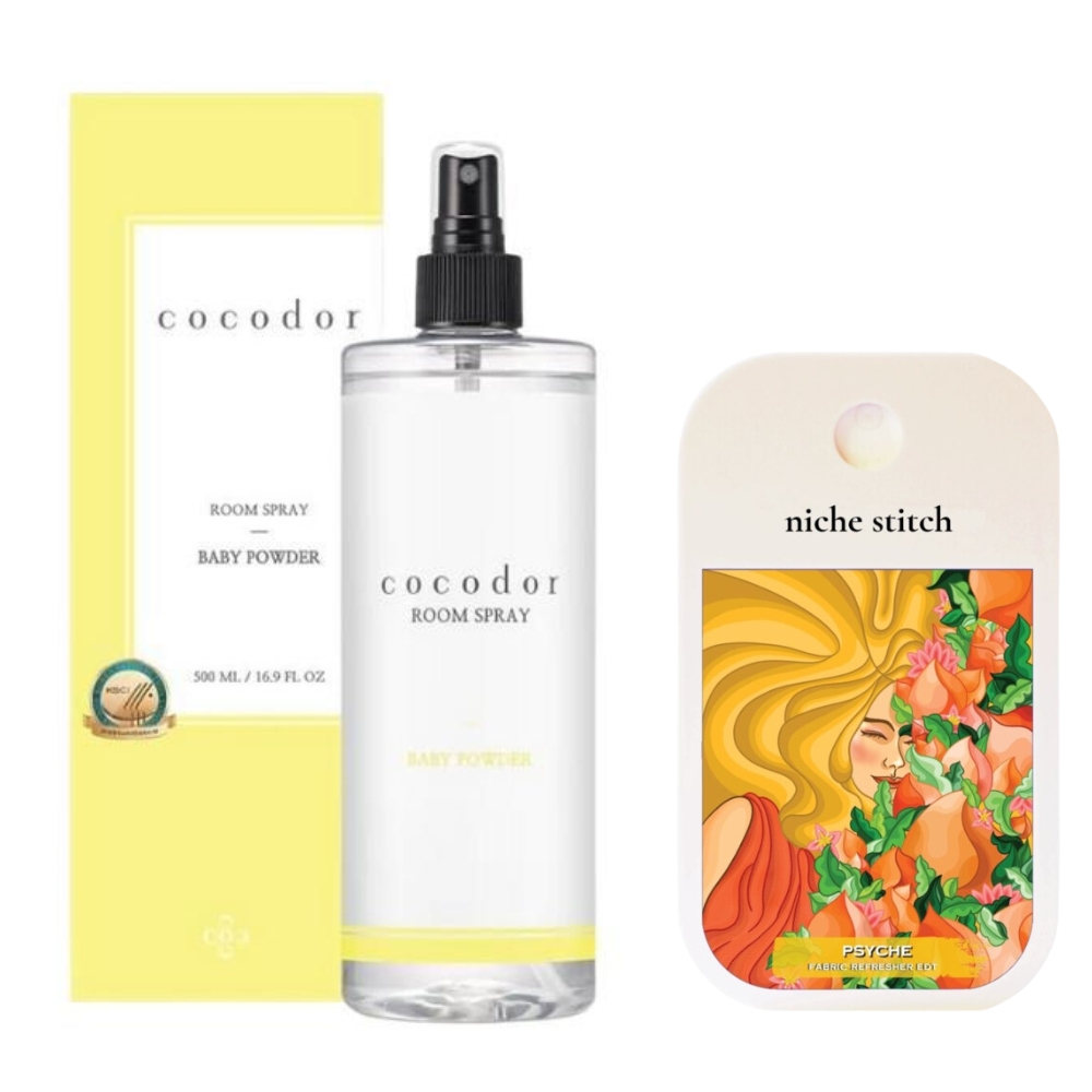 Cocod’or – Room Spray – Baby Powder and Pocket Perfume – Psyche