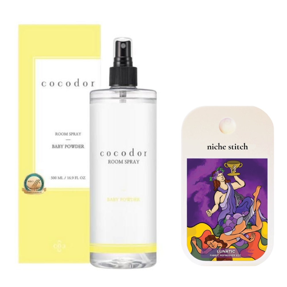 Cocod’or – Room Spray – Baby Powder and Pocket Perfume – Lunatic