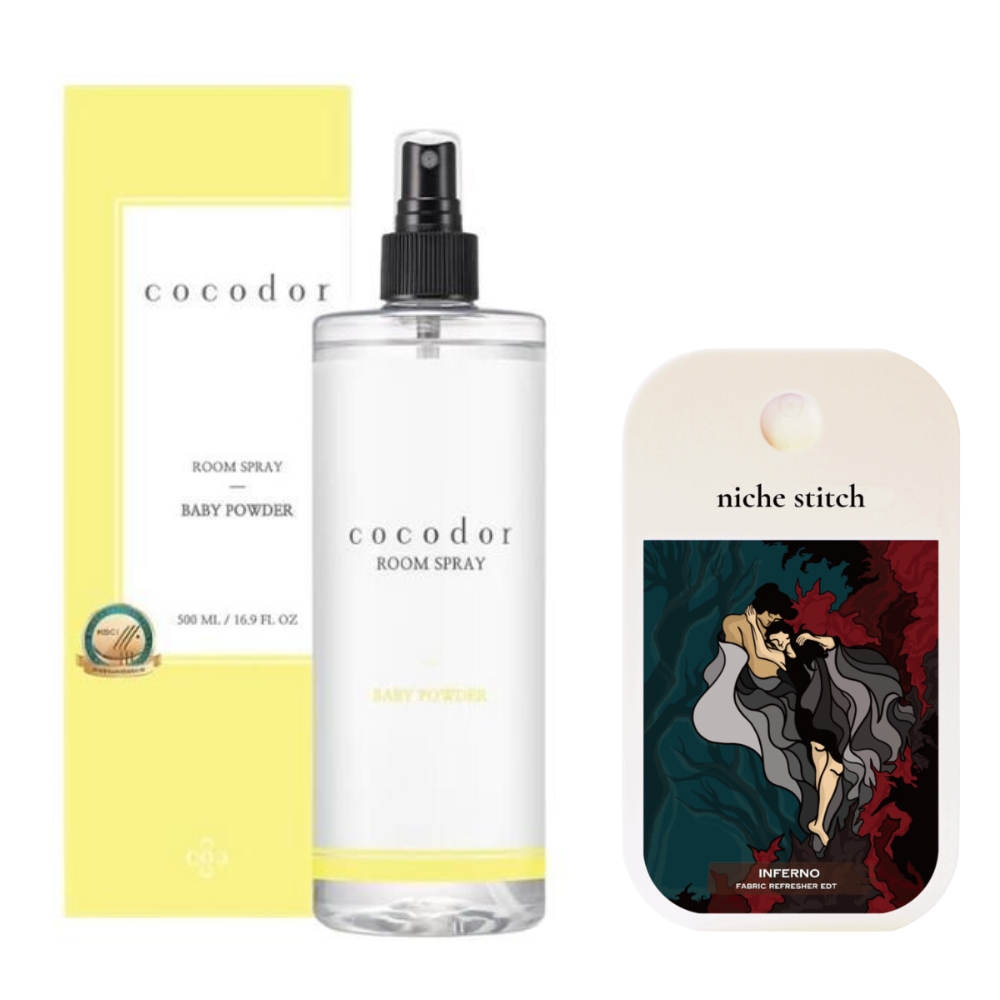Cocod’or – Room Spray – Baby Powder and Pocket Perfume – Inferno