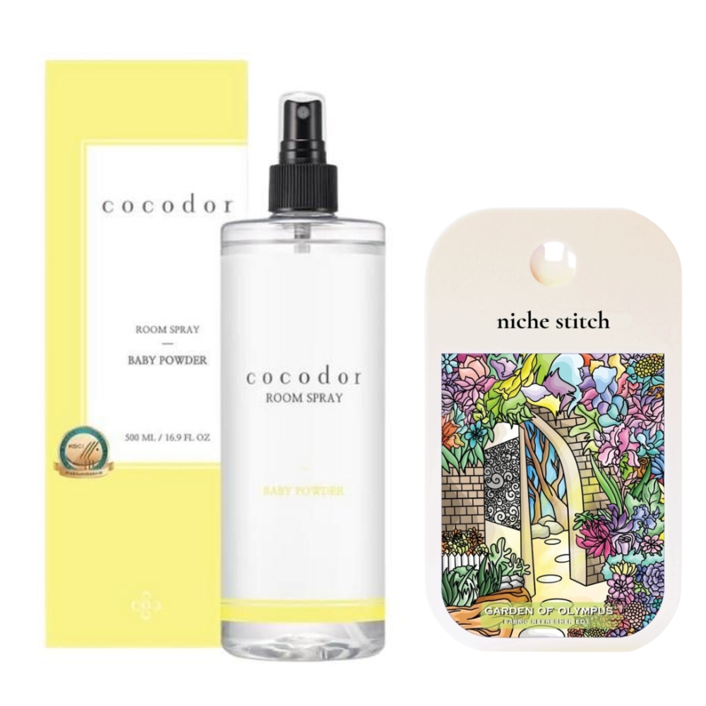 Cocod’or – Room Spray – Baby Powder and Pocket Perfume – Garden Of Olympus