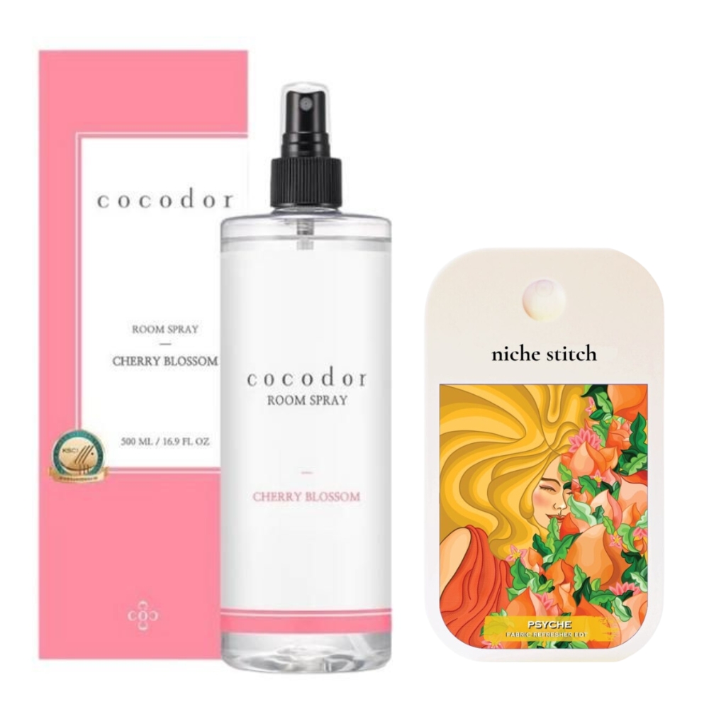 Cocod’or – Room Spray – Cherry Blossom and Pocket Perfume – Psyche