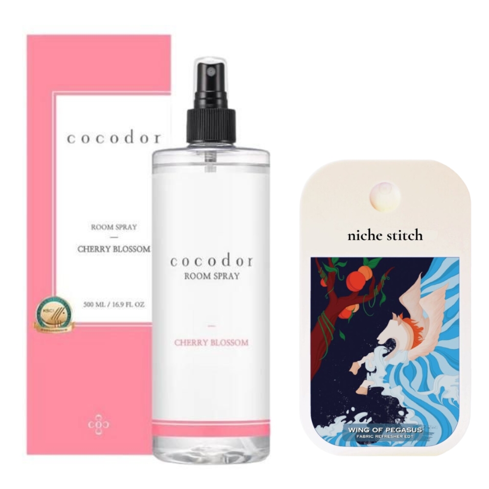 Cocod’or – Room Spray – Cherry Blossom & Pocket Perfume – Wings Of Pegasus