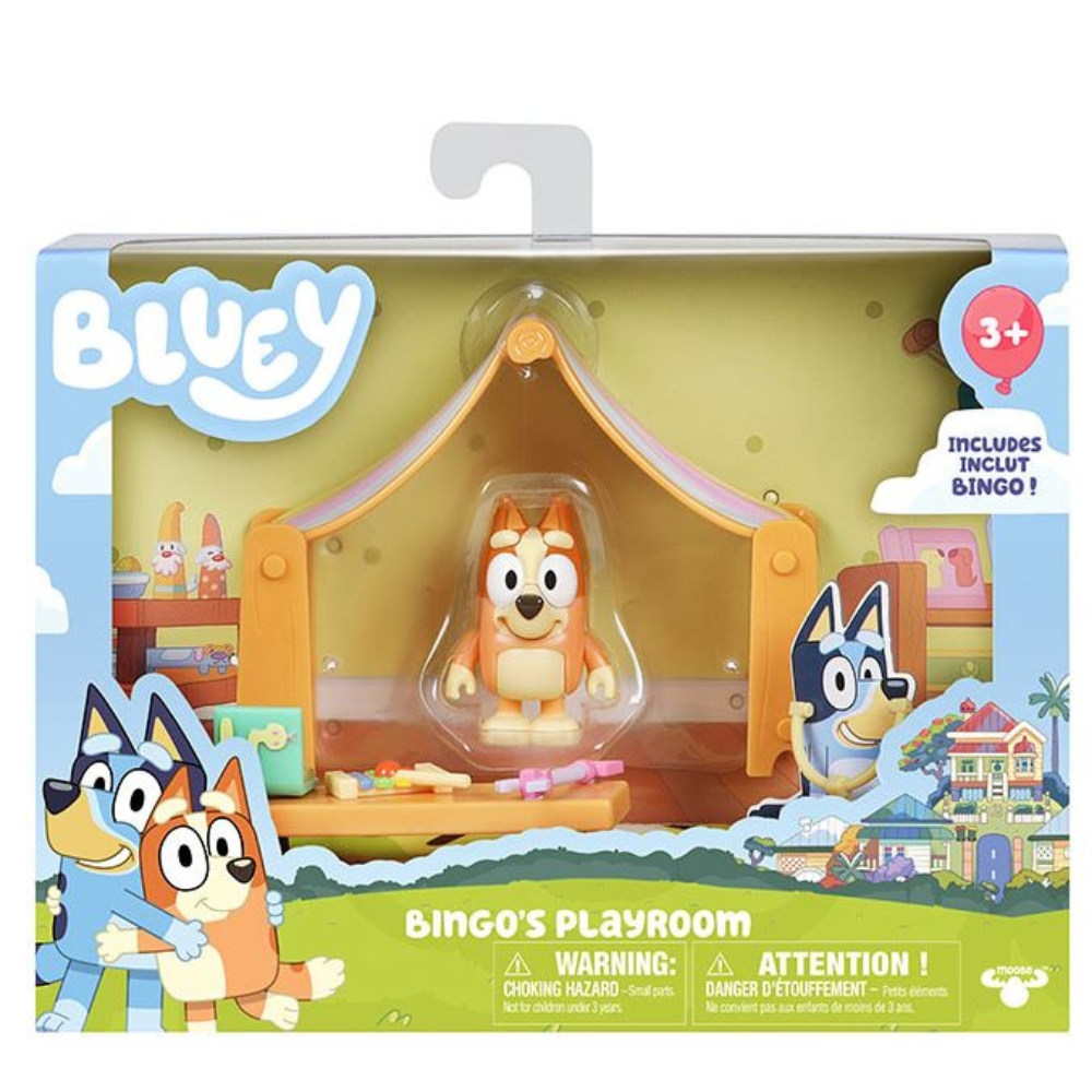 Bluey – Series 2 & Series 3 – Mini Playset – Bingo’s Playroom