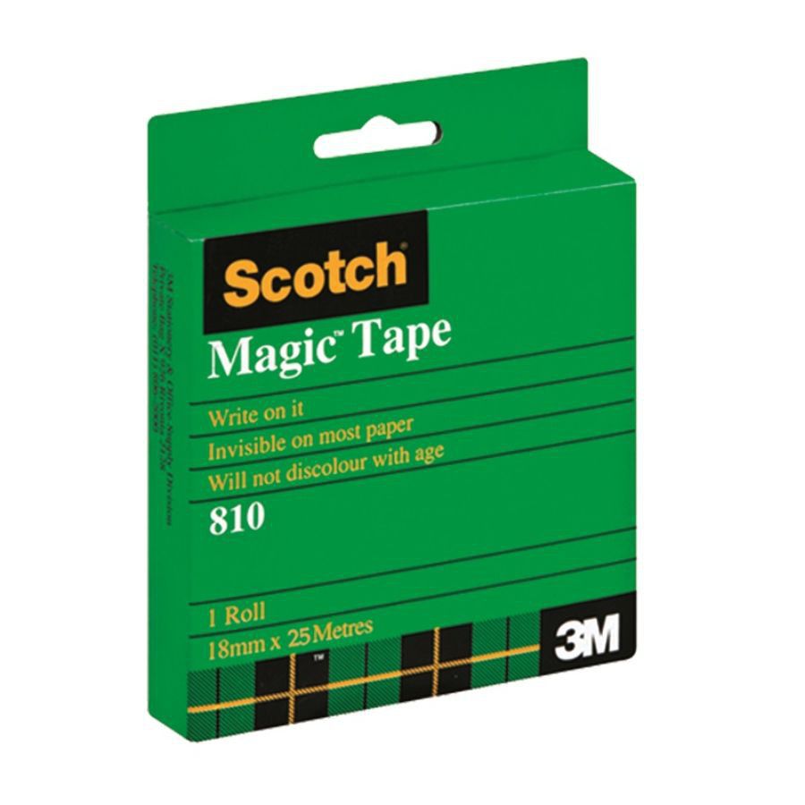 Scotch – Magic Tape – (18 mm ) x (25 m) (3 m)