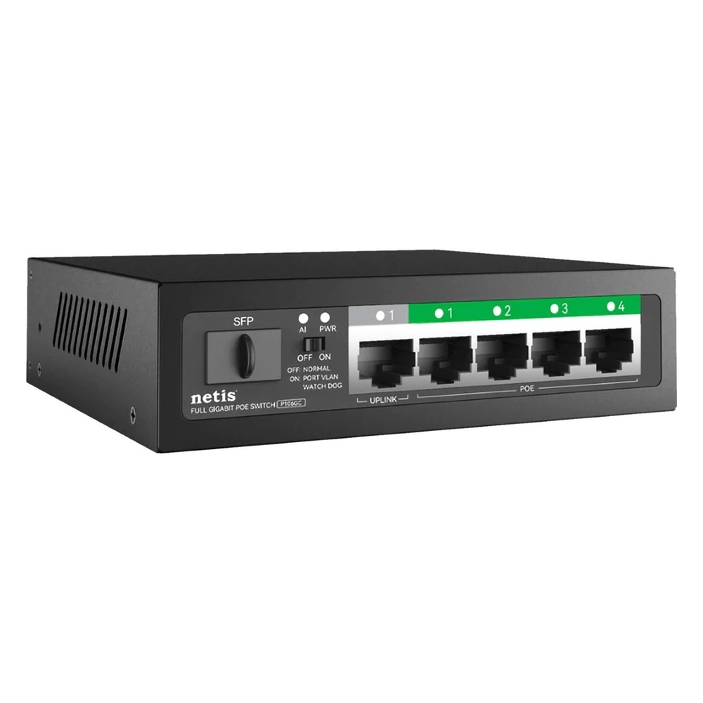 Netis P106GC 6 Port Gigabit PoE Switch