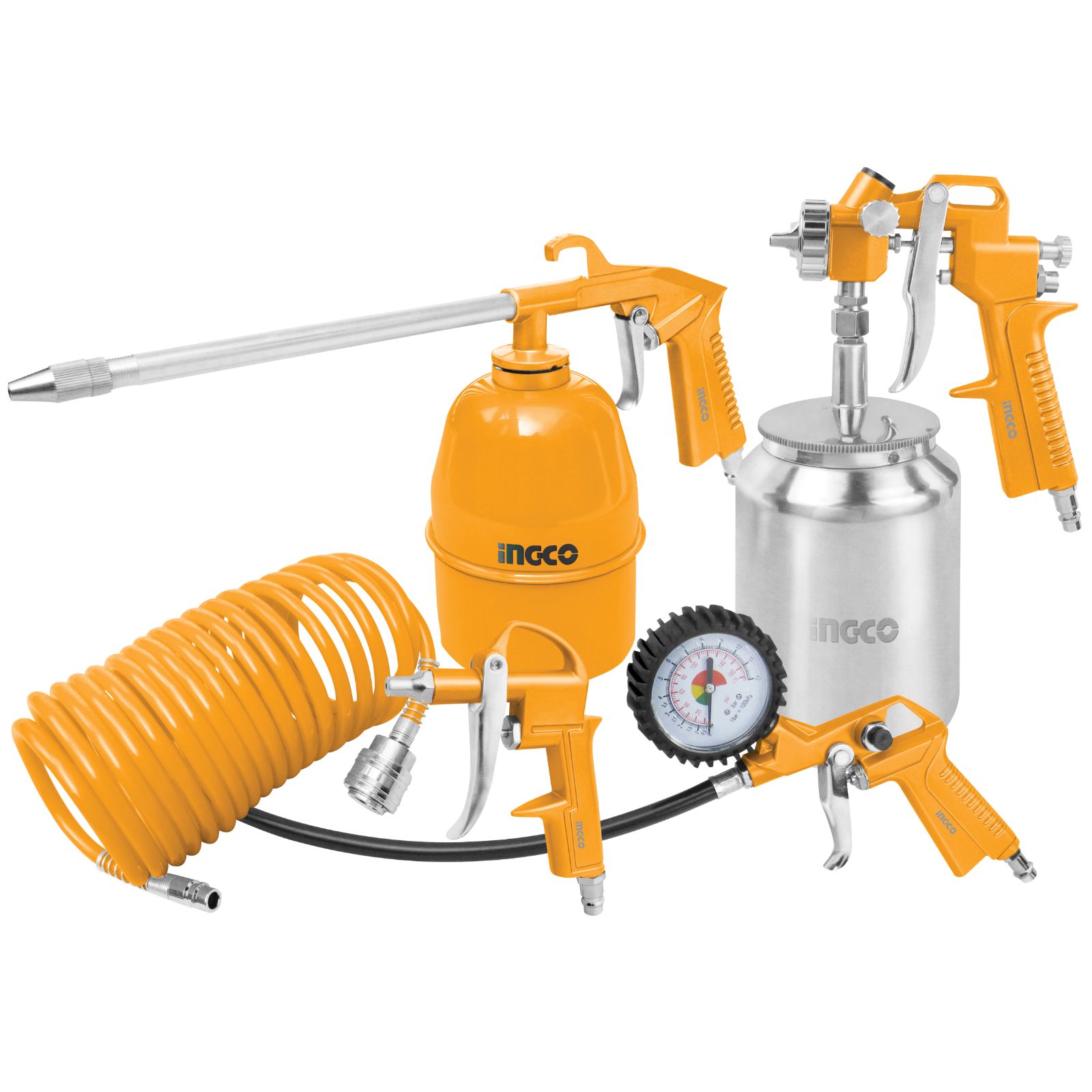 Ingco – Air Tool Set (5 Piece)