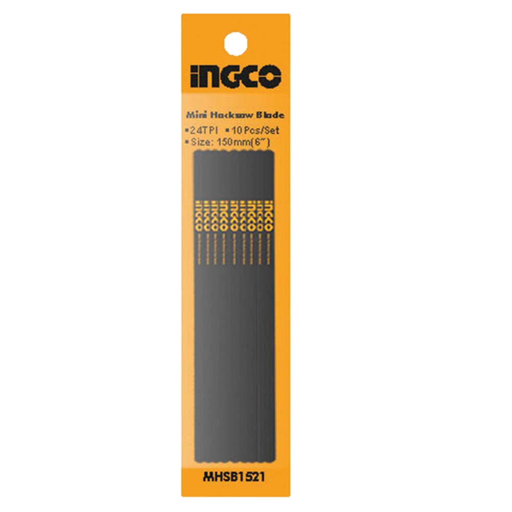 Ingco – Mini Hacksaw Blades (10 Pack)