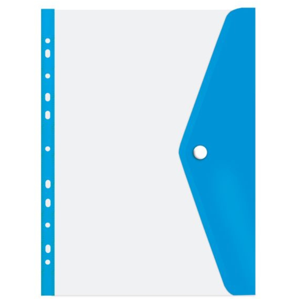 Treeline – Filing Carry Folder Open Long Side Azure Blue – Pack of 5