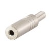LinkQnet 3.5mm Stereo Female Jack Metal Connector LinkQnet 3.5mm Stereo Female Jack Metal Connector