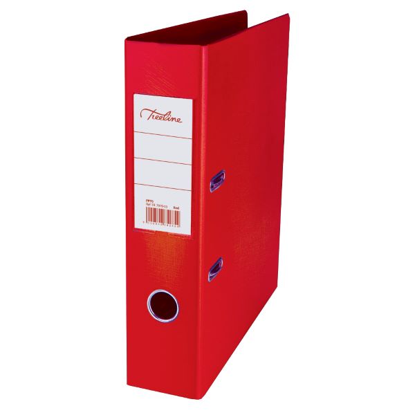 Treeline – Red A4 Lever Arch File PVC 70mm