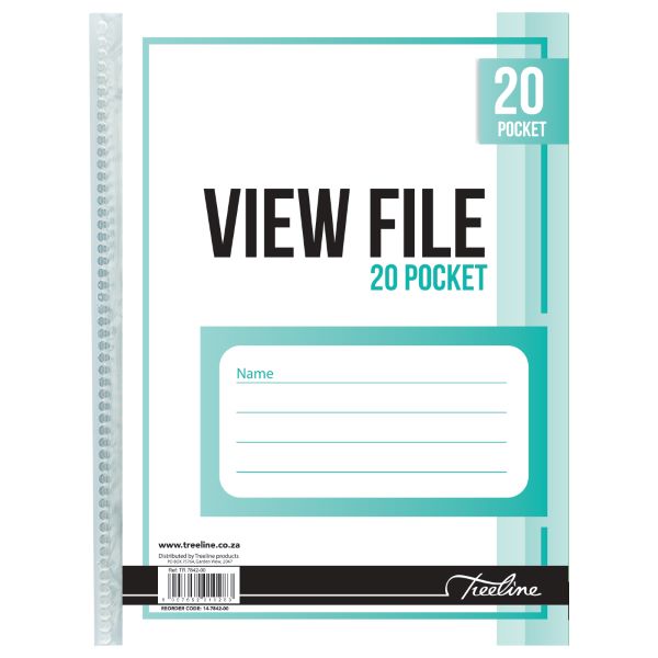 Treeline – View File 20 Pocket Pack of 10