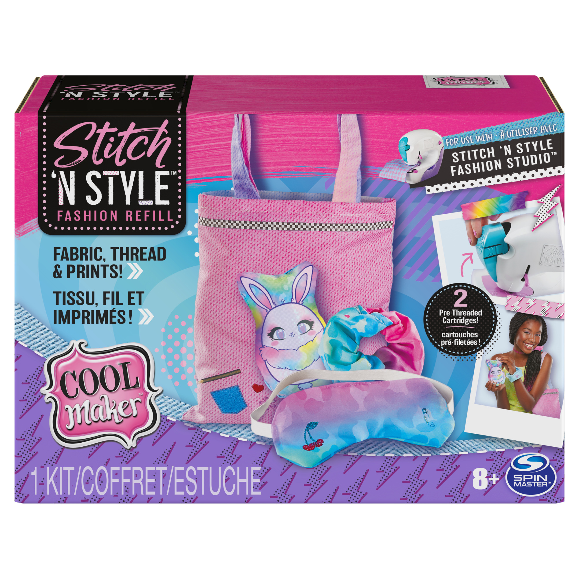 Cool Maker Sew Stylin Fashion Studio Refills