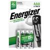 Energizer – Recharge AAA , Blister Pack 4 (700mAh) Energizer – Recharge AAA , Blister Pack 4 (700mAh)