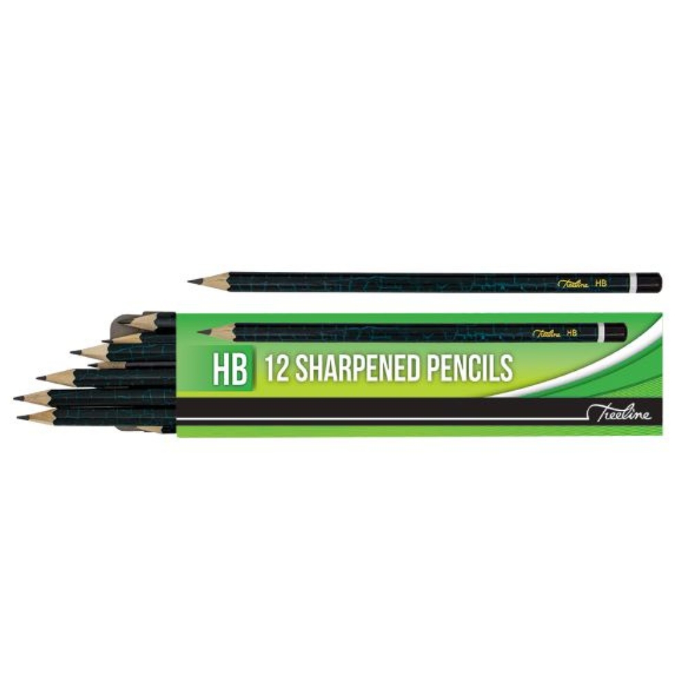 Treeline – Pencils HB Sharpened – 12’s