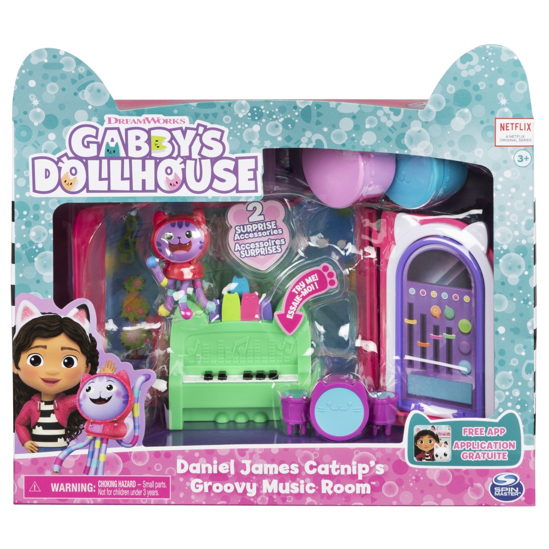 Gabby’s Dollhouse Deluxe Room – Daniel James DJ Catnip