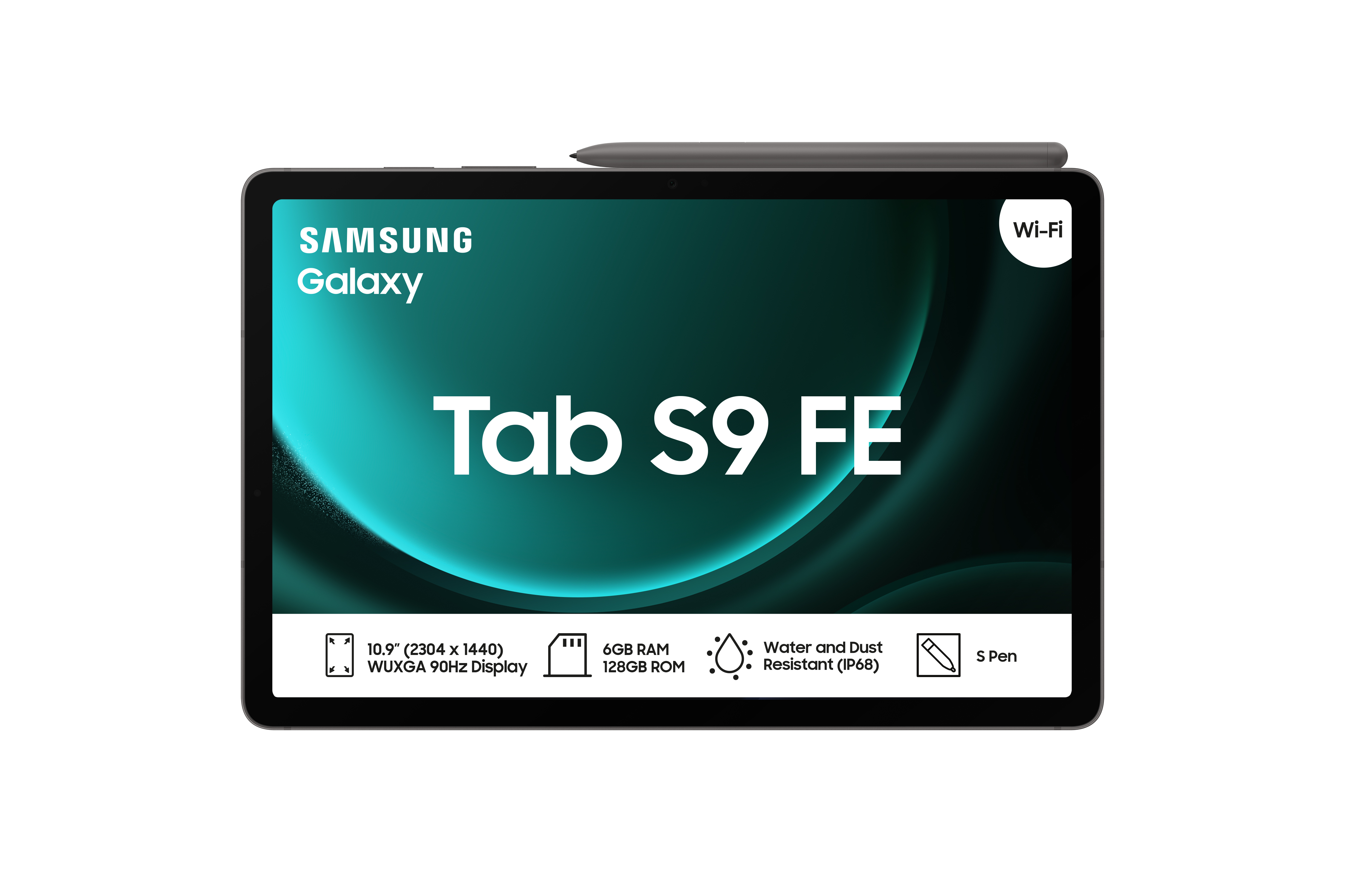 Samsung Galaxy Tab S9 FE (X510) 10.9″ 128GB Wi-Fi Only Tablet – Grey
