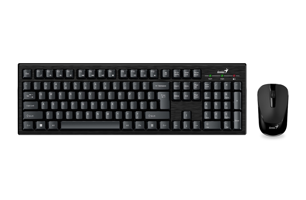 Wireless Multimedia Keyboard and Mouse Combo