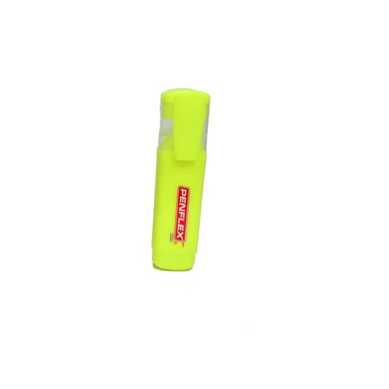 Penflex – Yellow Highlighters , Box of 10