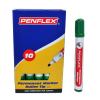 Penflex – Green Permanent Markers , Box of 10 Penflex – Green Permanent Markers , Box of 10