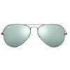 Ray-Ban – RB3025 Sunglasses Aviator – Silver Mirror Gun Metal Frame Ray-Ban – RB3025 Sunglasses Aviator – Silver Mirror Gun Metal Frame
