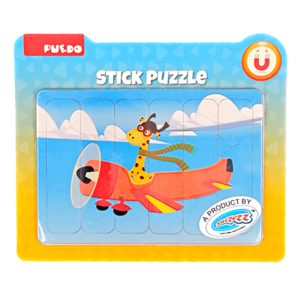 Puedo – Magnetic Stick Puzzle – Transport – Plane