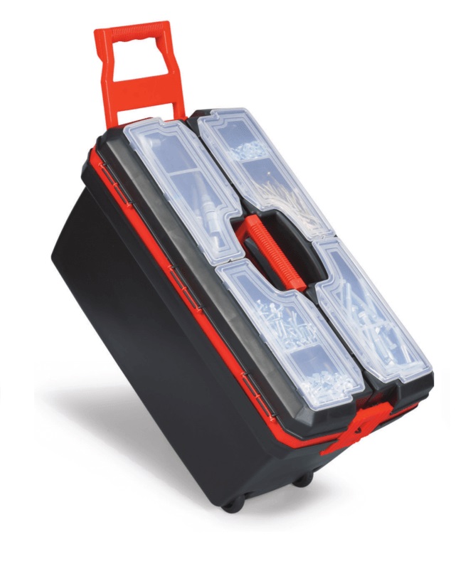 Port-Bag – Mobile Toolbox / Tool Organiser with Wheels + Tray – 60cm