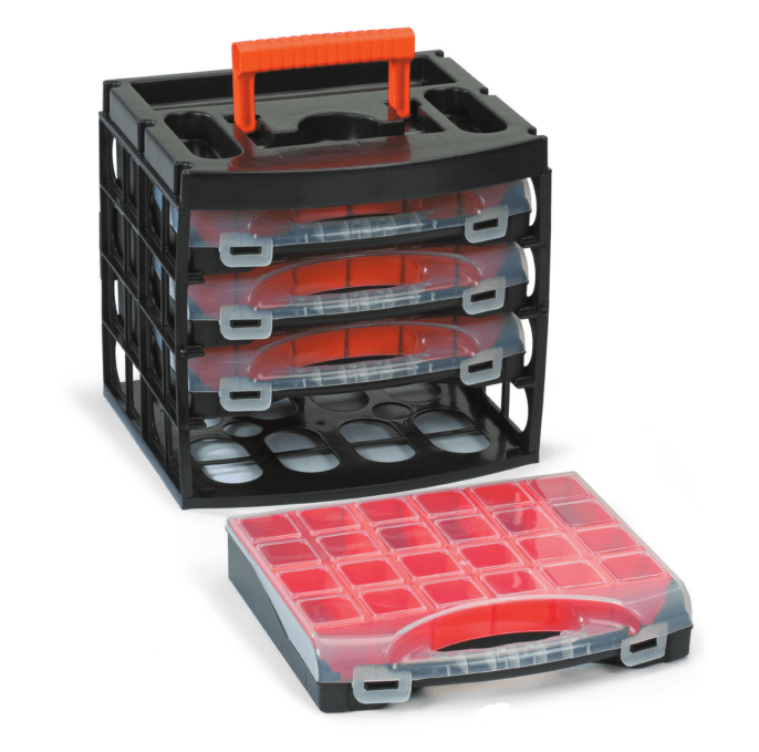 Port-Bag – 4 x Poly Organiser including Storage Frame