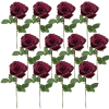 Toolhome Blossoms – Rose Full Bloom – Plum (Pack of 12) – 64cm Toolhome Blossoms – Rose Full Bloom – Plum (Pack of 12) – 64cm