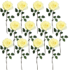 Toolhome Blossoms – Summer Rose – Lemon (Pack of 12) – 63cm Toolhome Blossoms – Summer Rose – Lemon (Pack of 12) – 63cm