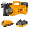Ingco – Lithium Ion Water Pump (20v) (180w) with 2.0Ah Battery + Charger Ingco – Lithium Ion Water Pump (20v) (180w) with 2.0Ah Battery + Charger