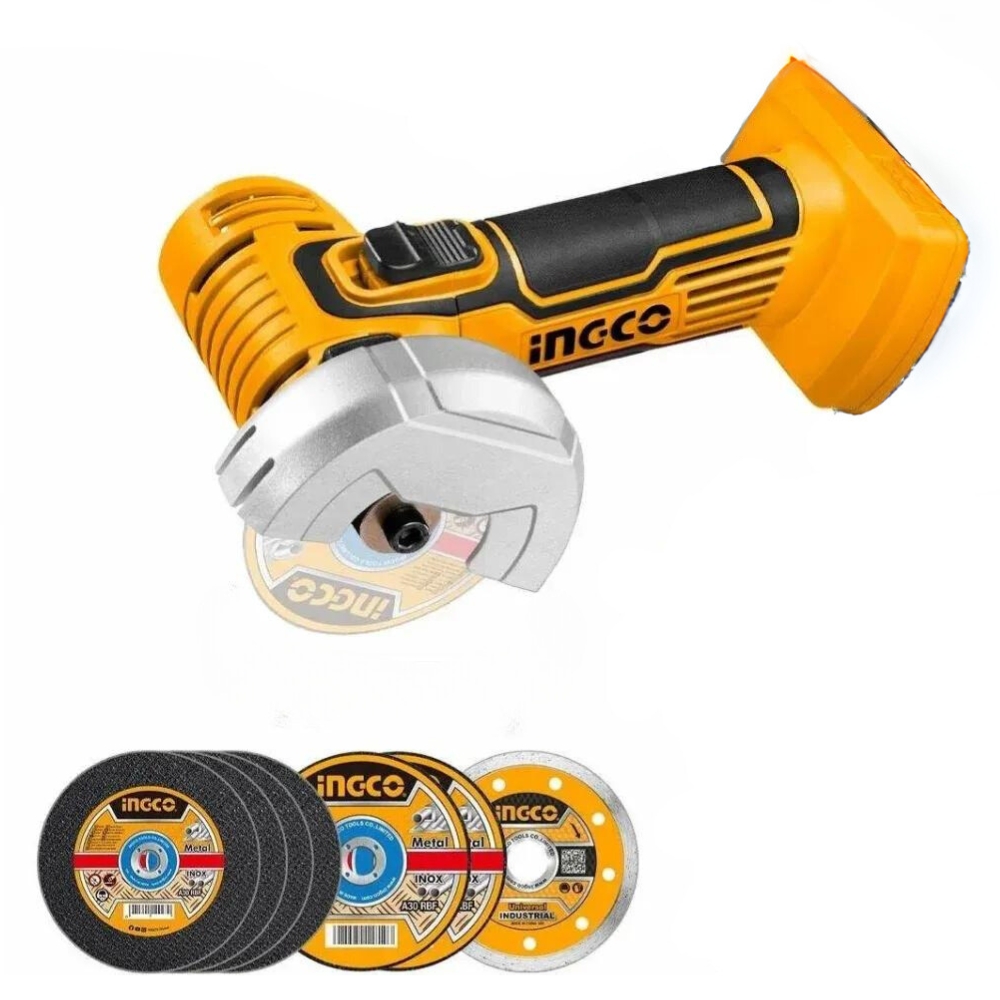 Ingco – Lithium-Ion – Mini Cut-off Tool/Grinder – 20V