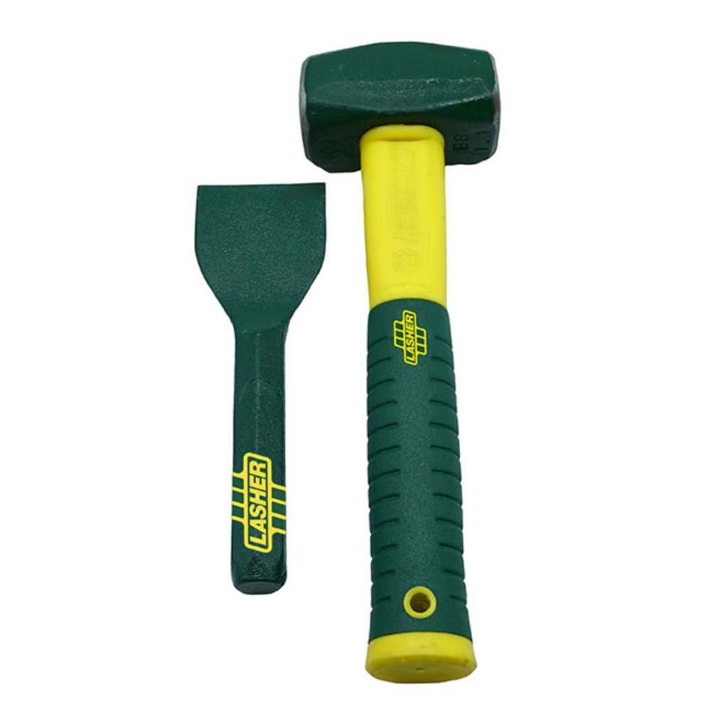 Lasher – Club Hammer – 1.1kg and Electricians Bolster Combo Set