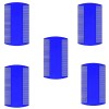 Lucky – Blue Double Sided Fine Tooth Comb, (Pack of 5) Lucky – Blue Double Sided Fine Tooth Comb, (Pack of 5)