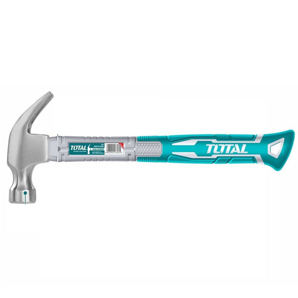 Total Tools – Claw Hammer (8oz) 220g TPR Grip Handle