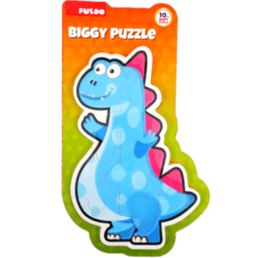 Puedo – Biggy Puzzle (10 Piece) Soft Blue Puzzle