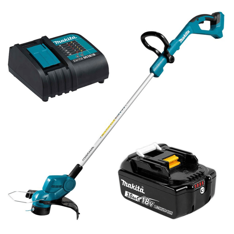 Makita – Cordless Grass Trimmer 18V (DUR193Z) with Battery and Charger