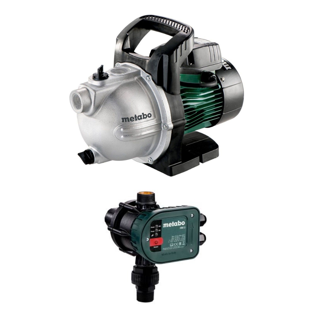 Metabo – Garden Pump P 2000 G with Electronic Pressure Switch