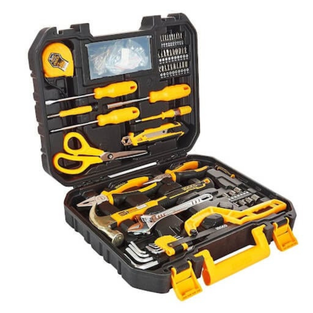 Ingco – Toolkit Hand Plastic Box (120 Piece)