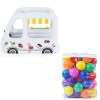 Bestway – 1.22m x 84cm x 84cm Ice Cream Truck Ball Pit with 100 Fun Ballz Bestway – 1.22m x 84cm x 84cm Ice Cream Truck Ball Pit with 100 Fun Ballz