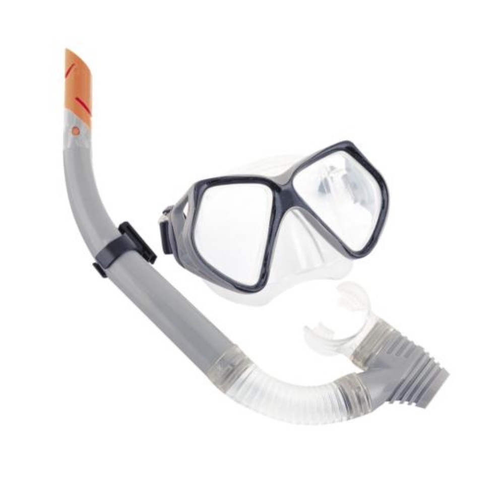 Bestway – Ocean Diver Mask & Snorkel Set – Silver – 14yrs+