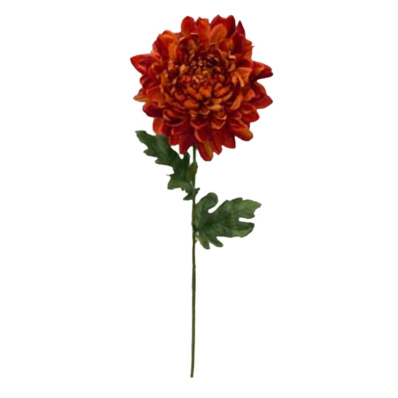 Toolhome Blossoms – Chrysanthemums (Mums) – Rust (Pack of 12 Stems) – 76cm