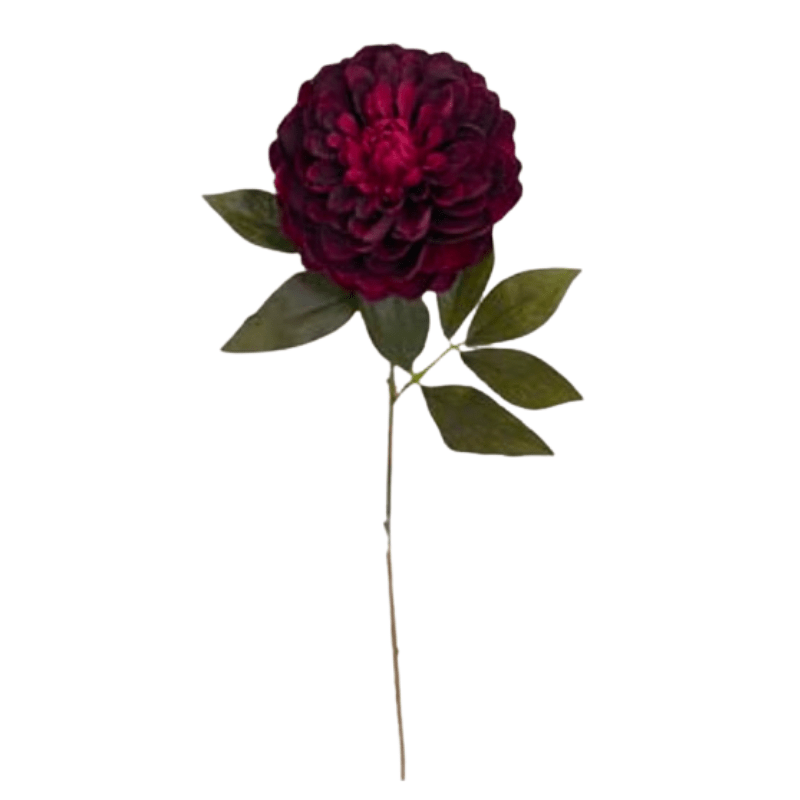 Toolhome Blossoms – Dahlia – Red (Pack of 12 Stems) – 62cm